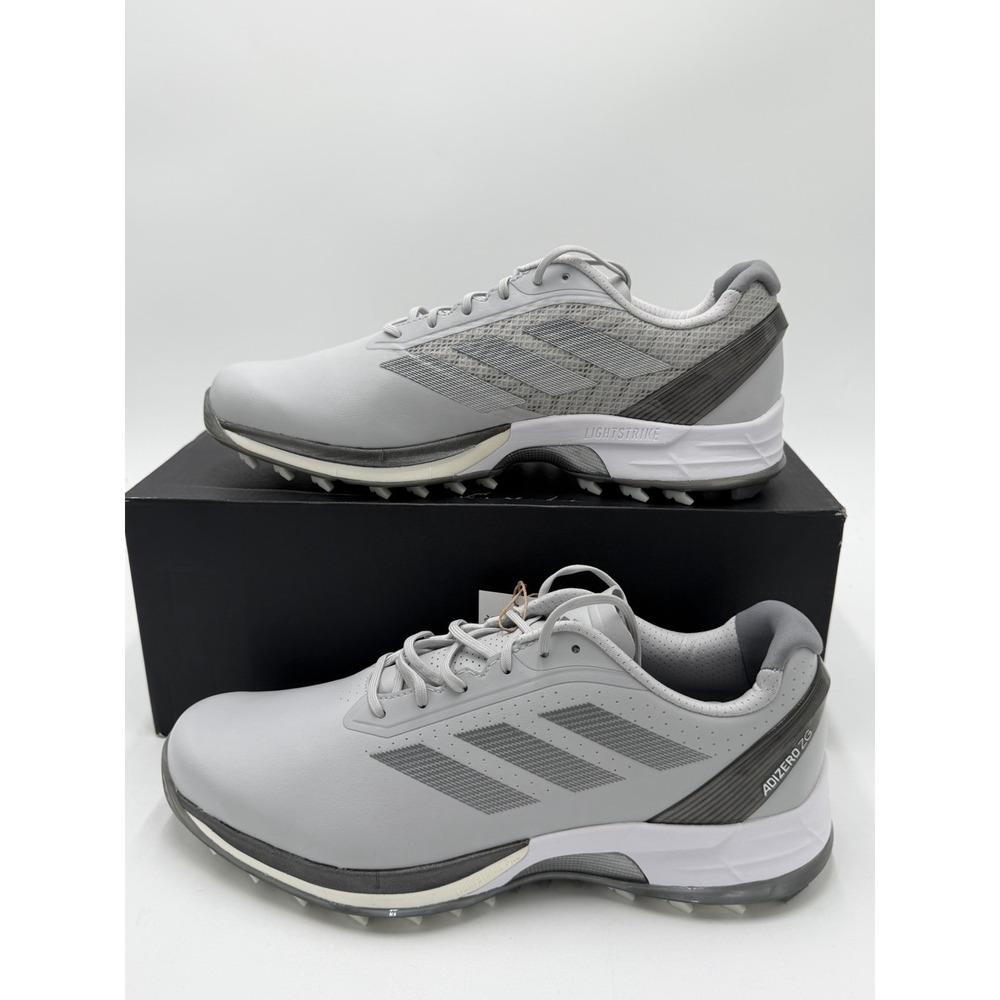 Adidas Men's Adizero ZG Spikeless Golf Shoes Gray Size 9.5 NWB No Lid JI0861